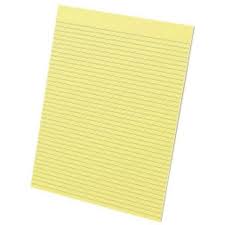 yellow pad