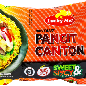 LUCKY ME PANCIT CANTON SWEET&SPICY 80G