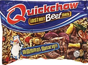 QUICK CHOW INSTANT MAMI NOODLES BEEF 55G