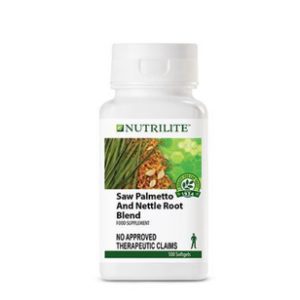 Nutrilite saw palmetto and nettle root blend softgel capsule