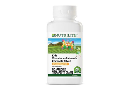 NUTRILITE™ Kids Vitamins and Minerals Chewable Tablet