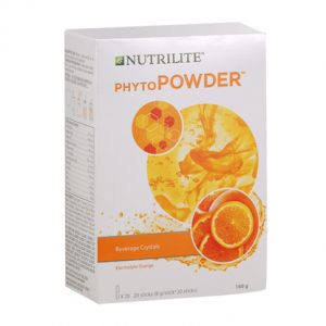 Nutrilite Phytopowder vitamins mineral drink mic orange lemon