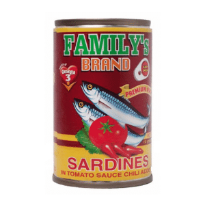 Familys sardines with chili