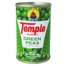 Temple green peas