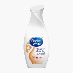block and white lotion